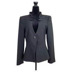 Giorgio Armani jacket with a gathered collar from the 2000s
