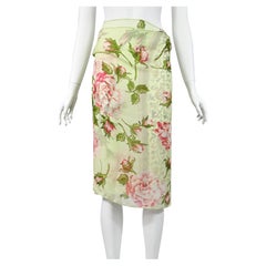 Valentino SS 2006 Floral Silk Scarf
