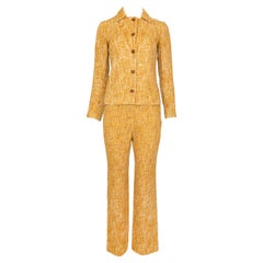 Prada SS 1996 Runway Tweed Pant Set