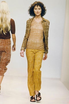 Prada SS 1996 Runway Tweed Pant Set