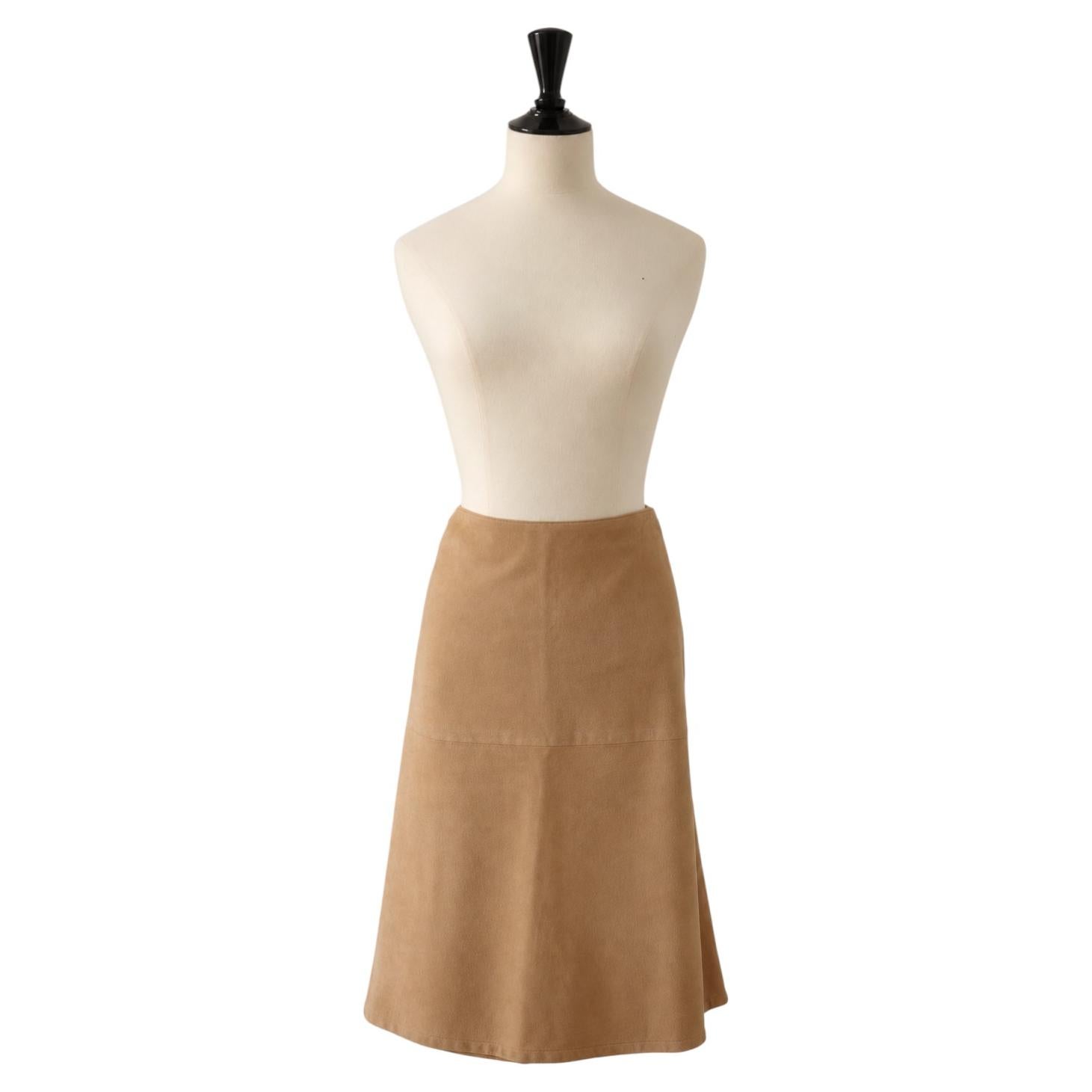 Hermès by Martin Margiela, falda de piel de cordero, Primavera 1999