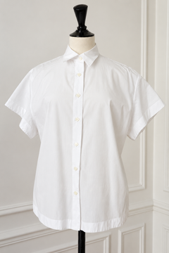 Azzedine Alaïa Vintage Spring/ Summer 1990s White Cotton Shirt