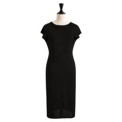 Azzedine Alaïa vintage black bodycon dress from the mid 1980s