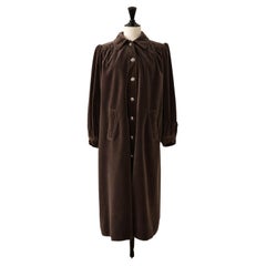 Saint Laurent Rive Gauche – Velvet Coat dating from the 1970s