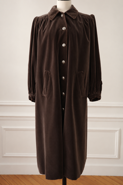 Saint Laurent Rive Gauche – Velvet Coat dating from the 1970s
