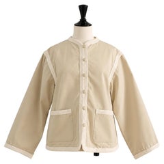 Saint Laurent Rive Gauche Beige Jacket — 1970s Ballets Russes Collection