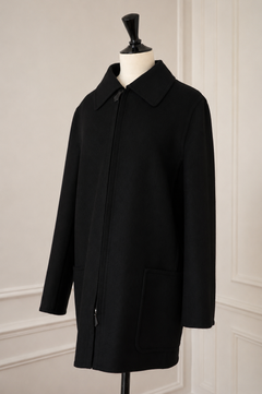 Hermès cashmere coat from the Martin Margiela era (1997–2003).