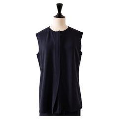 Hermès by Martin Margiela Wool & Silk Sleeveless blouse (1997–2003)