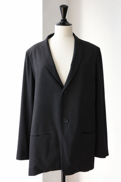 Yohji Yamamoto Wool Jacket with Knotted Braid Detail at the Back, SS2002