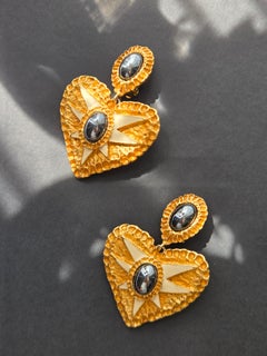 Rare and Collectable Christian Lacroix vintage 1994 clip on earrings