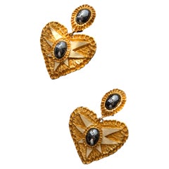 Rare and Collectable Christian Lacroix vintage 1994 clip on earrings
