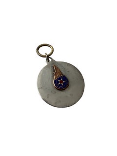 Vintage 1954 Sterling Silver AFA Auxiliary Military Pendant Medallion