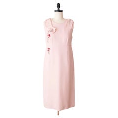 Prada FW2015 Embellished Pink Dress (S)