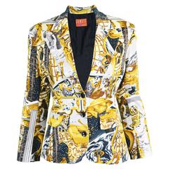 Kenzo Baroque Mythology Print Jacket, 1990s 8