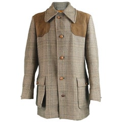 Manteau vintage en laine pour hommes Invertere pour Simpson of Piccadilly &:: années 1960