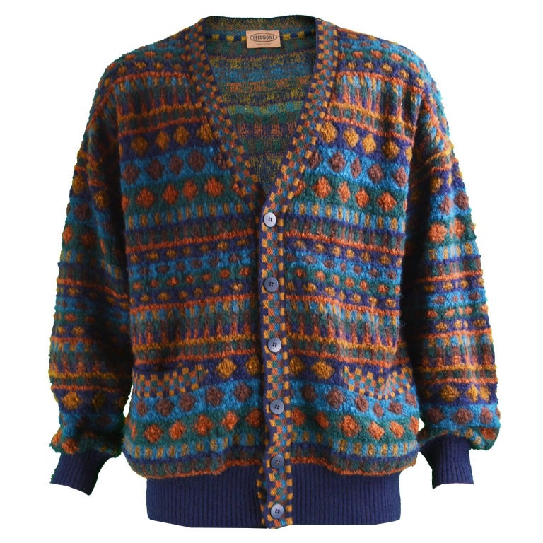 Vintage Cardigan Sweater 54