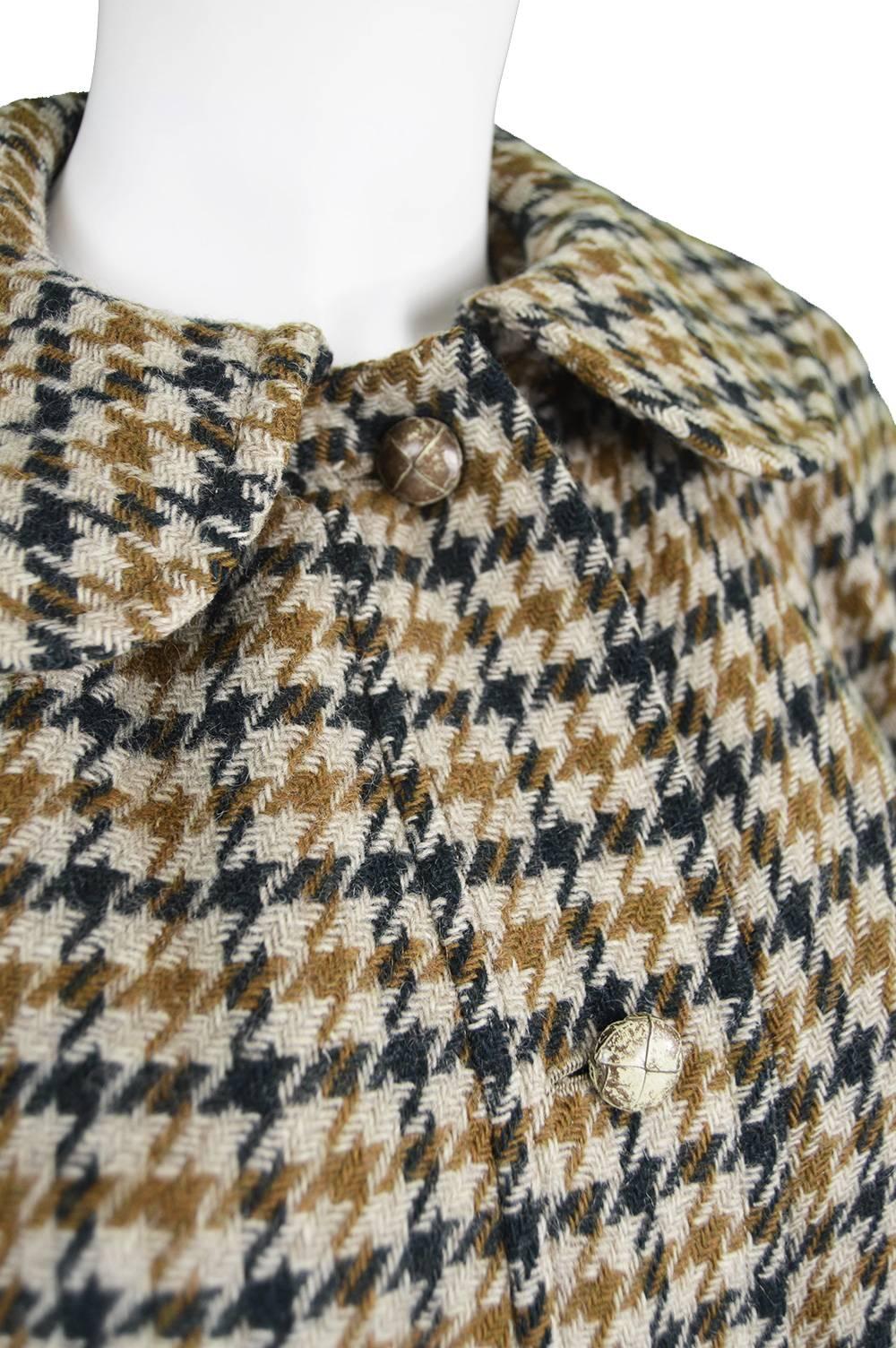 1970s Lanvin Haute Couture Long Wool Cape For Sale 2