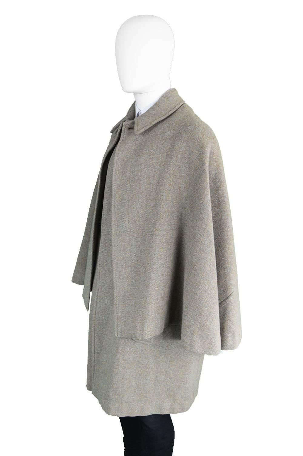 Burberry Harris Tweed-Herrenmantel aus den 1960er Jahren im Zustand „Hervorragend“ im Angebot in Doncaster, South Yorkshire