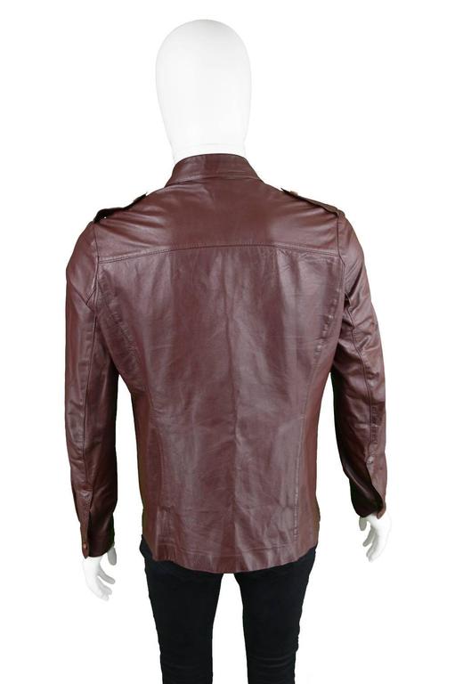Real Ferragamo Belt >> Vintage 1960s Lord John of Carnaby Street Men's Leather Shirt/ Jacket For Sale at 1stdibs Real Ferragamo Belt >> Vintage 1960s Lord John of Carnaby Street Men's Leather Shirt/ Jacket For Sale at 1stdibs