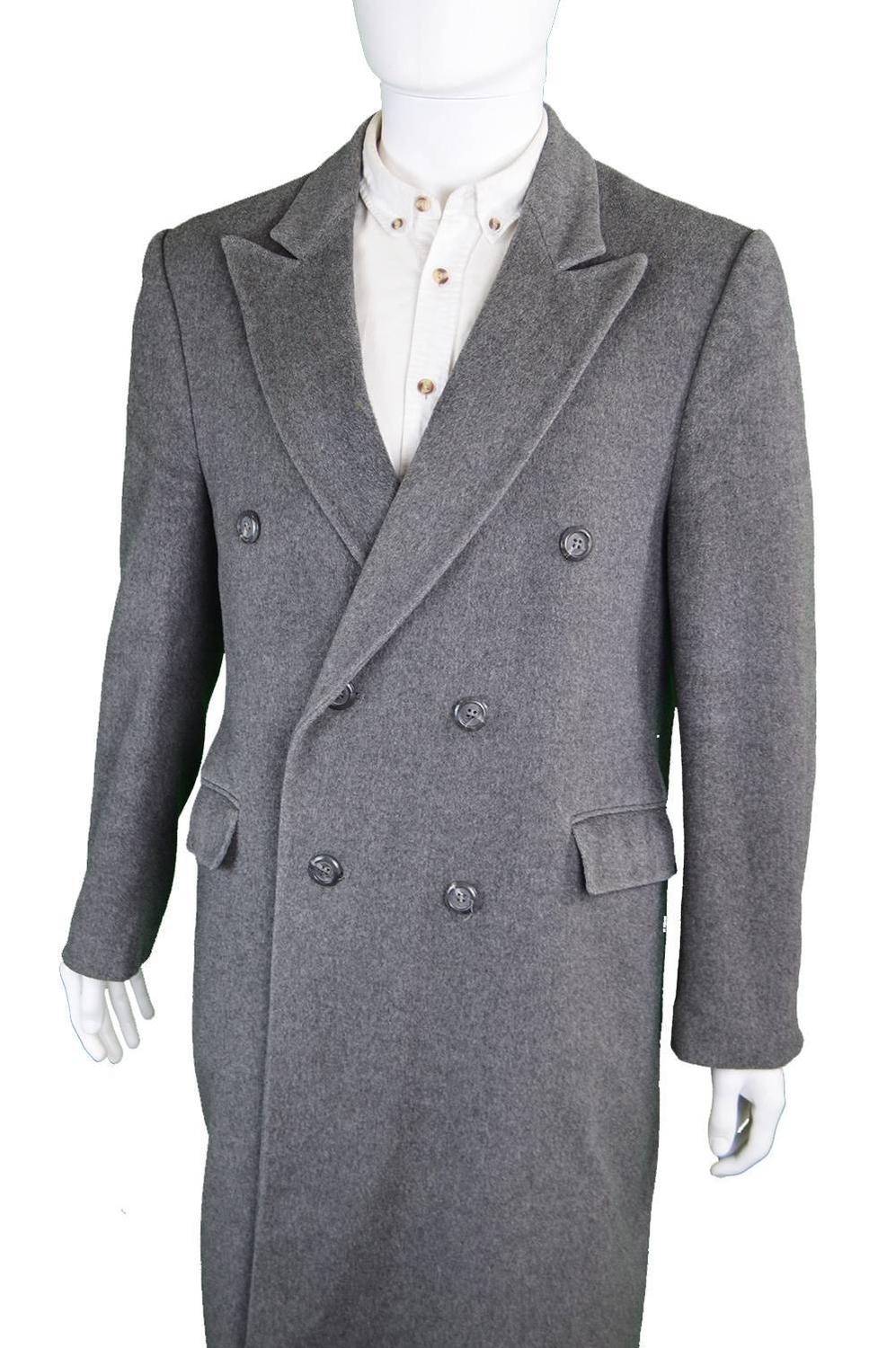 1960s Take 6 Carnaby Street Mens Wool and Cashmere Coat Vintage For ...