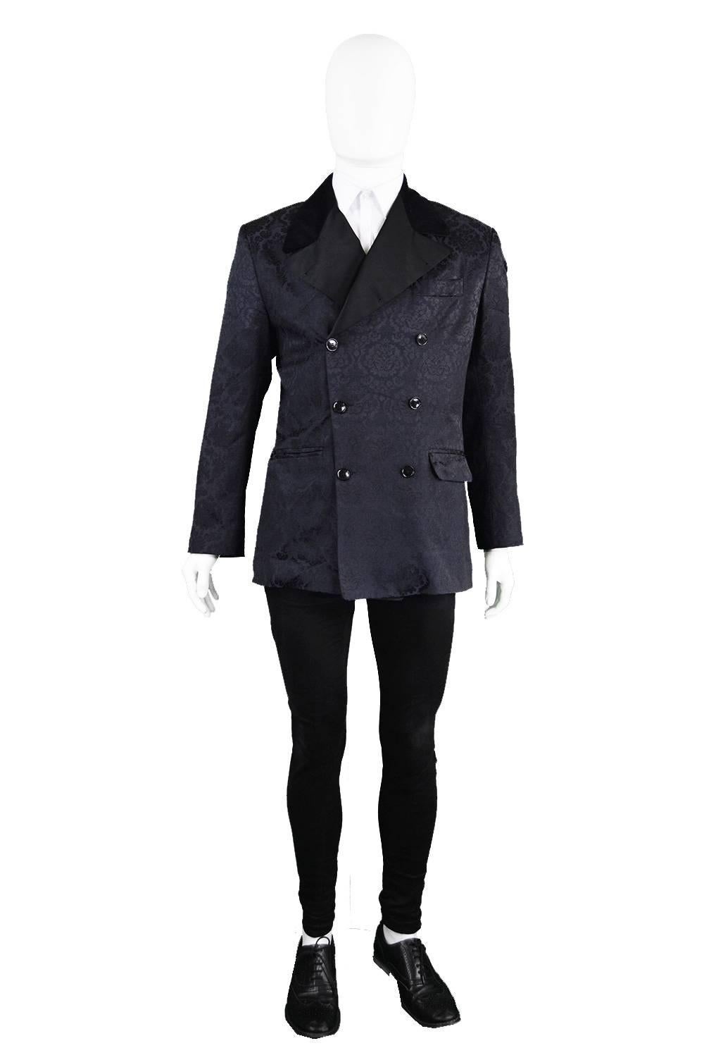 An incredible and rare men's vintage jacket from the early 1990s by British King's Road boutique label, La Rocka! Started by Lloyd Johnson, La Rocka! gained a huge cult following for their edgy rock'n'roll styles with a British flavour and made a