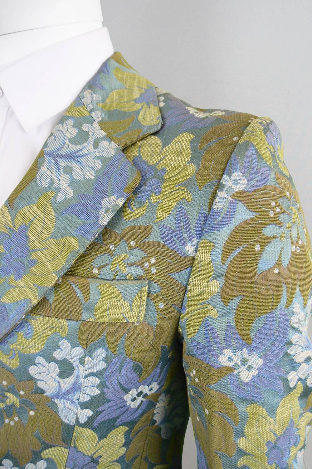 Maggy Rouff Men's Tapestry Brocade Blazer, 1960s  In Excellent Condition For Sale In Doncaster, South Yorkshire