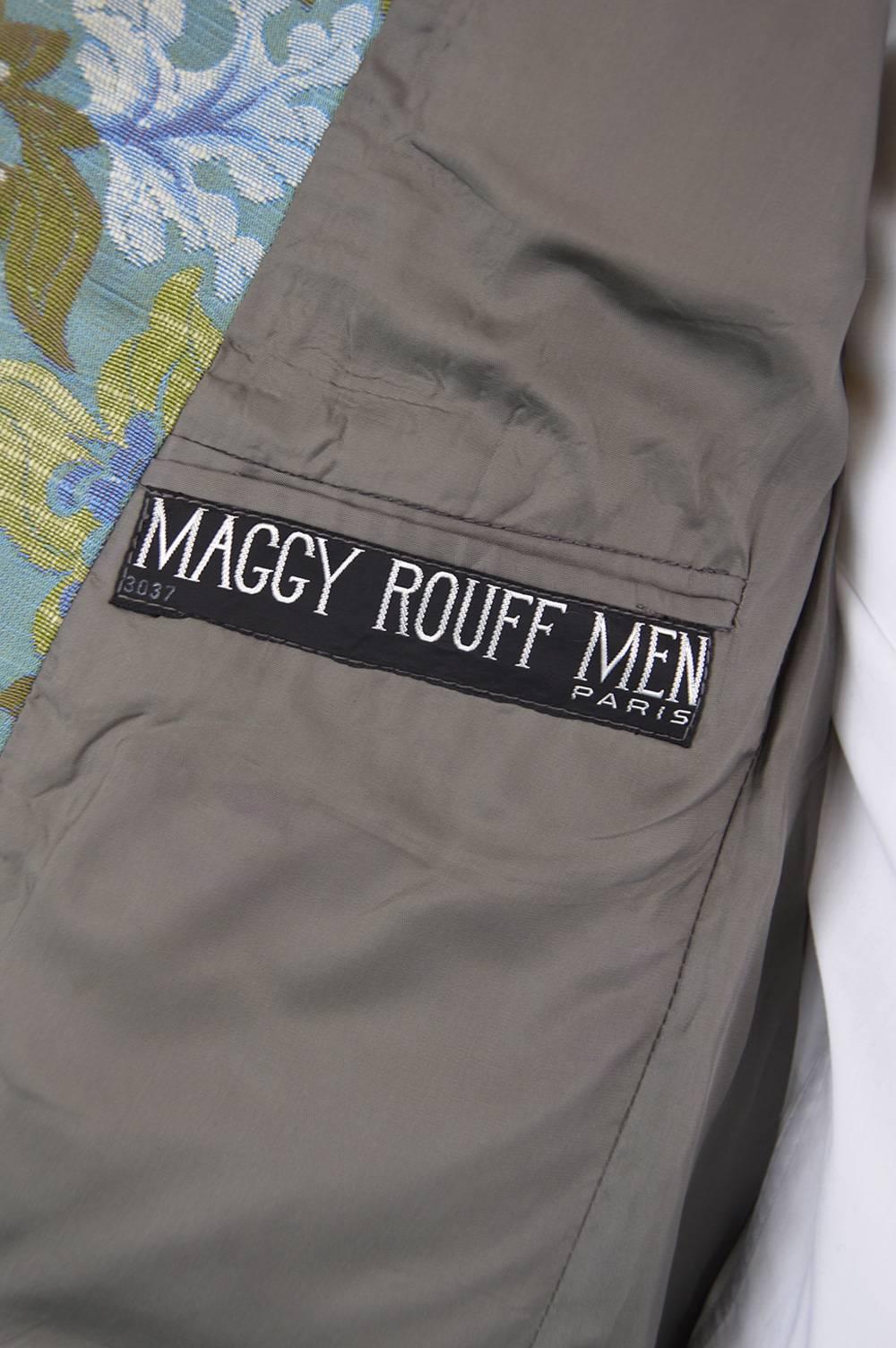 Maggy Rouff Men's Tapestry Brocade Blazer, 1960s  For Sale 6