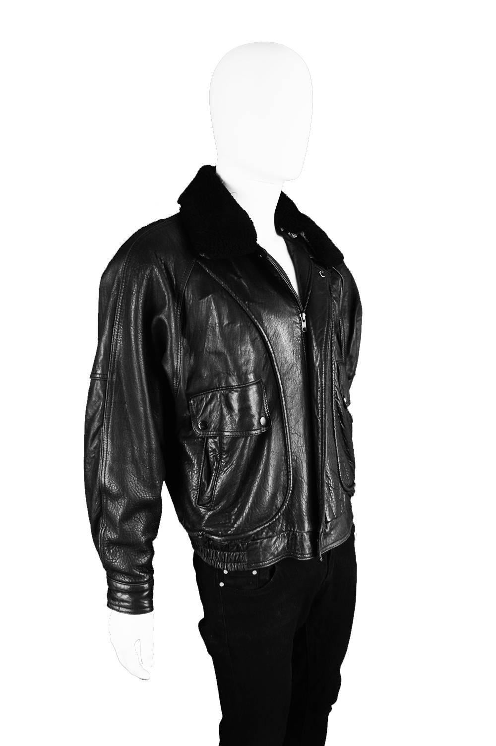 valentino uomo leather jacket