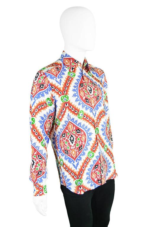 silk prada shirt
