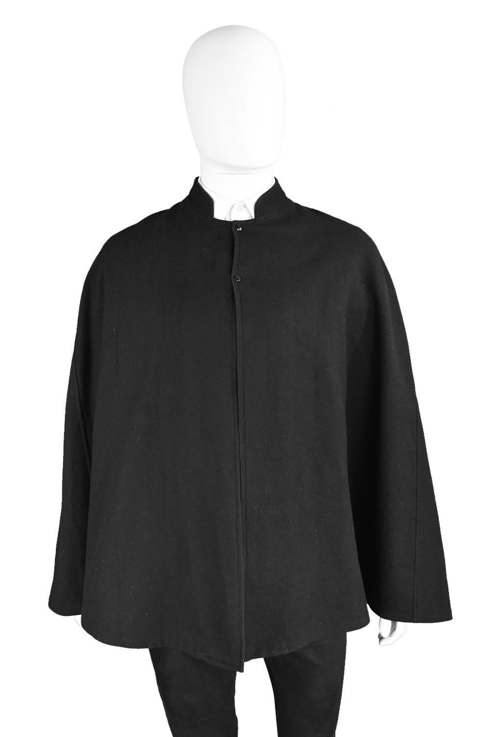 mens wool cape
