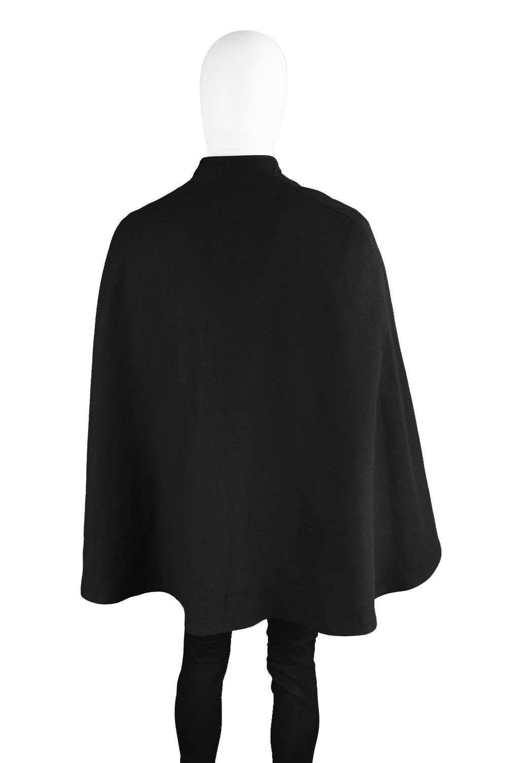 Scott Lester Rare Vintage Men's Wool Cape with Red Lining, 1960s For ...