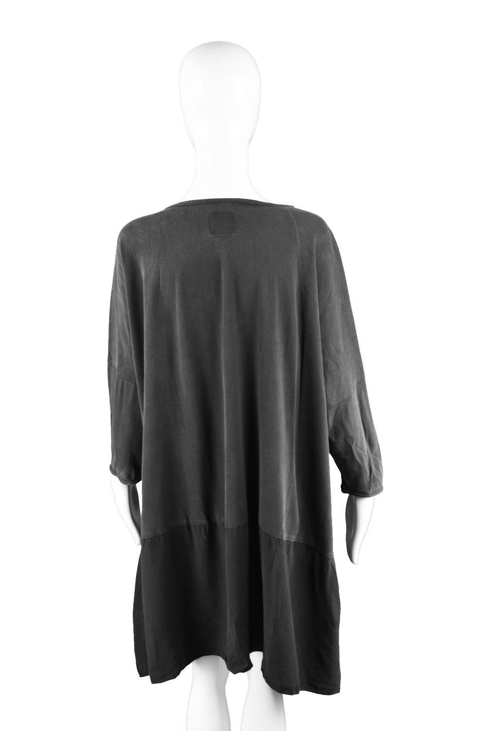 Rare Workers for Freedom Draped Avant Garde Minimalist Tunic, Spring 1995 1