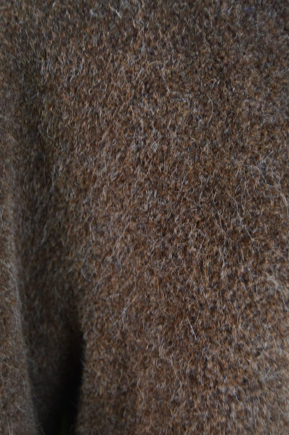 vintage alpaca coat