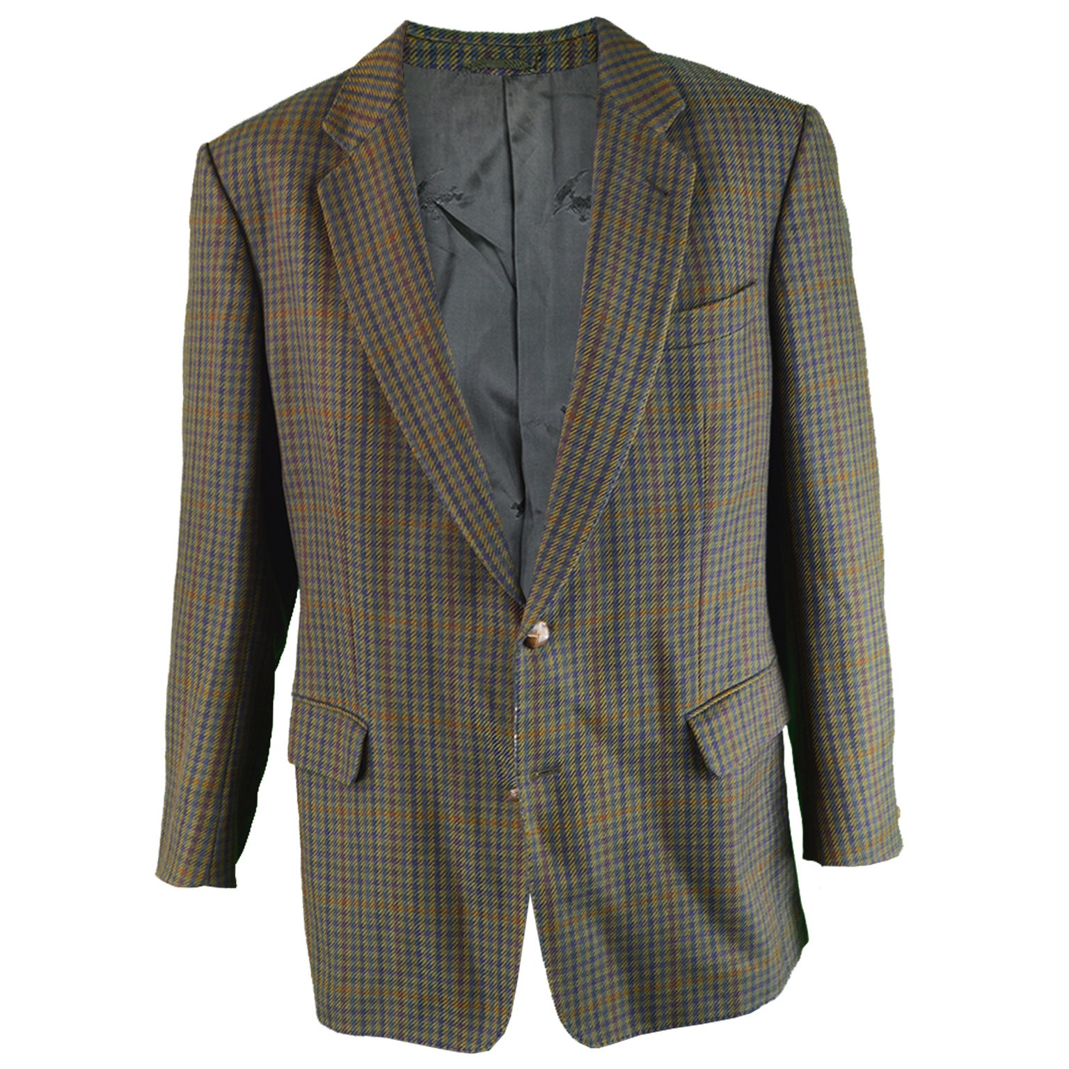 Vintage Burberry Tweed Coat - For Sale on 1stDibs | burberry tweed 