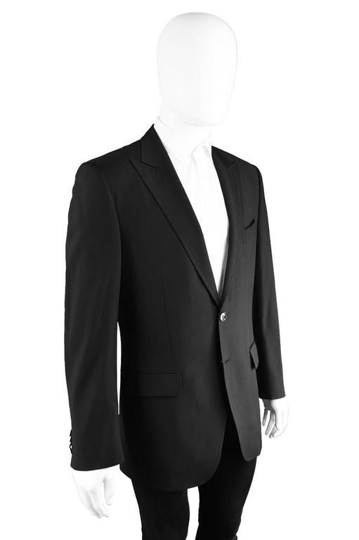 Dolce and Gabbana Men's Classic Peaked Lapels Dinner Jacket, c. Fall