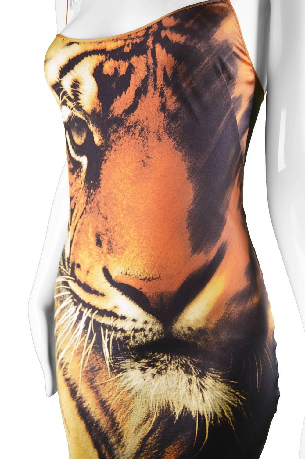 tiger face dress