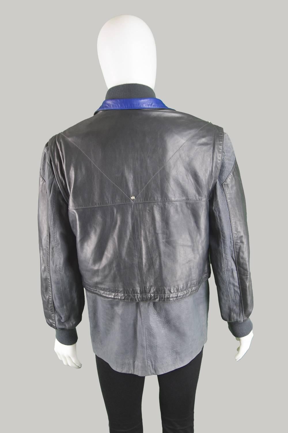 claude montana leather jacket