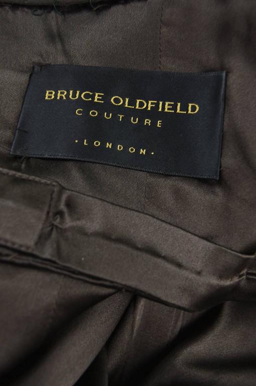 Bruce Oldfield Couture Trompe L'oeil Embroidered Silk and Organza ...