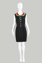 Moschino Cheap & Chic Vintage Watermelon Collar Dress, 1990s