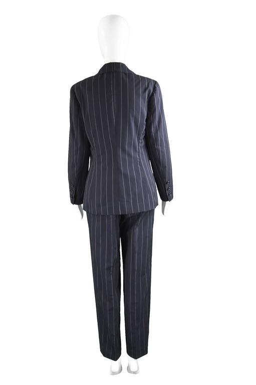 Amazing 1997 Striped Chanel Pant Suit