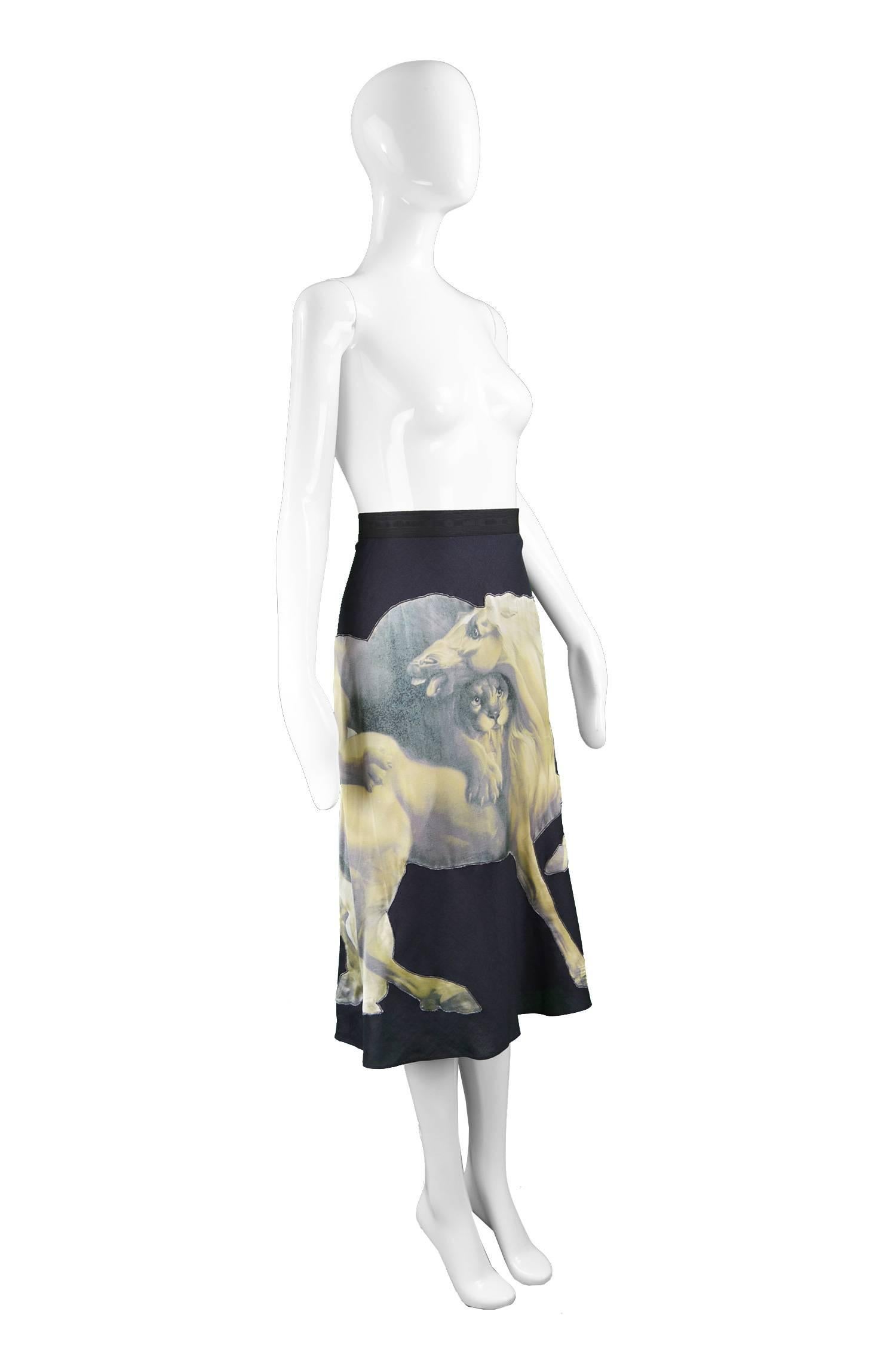 Chloe by Stella McCartney Skirt with George Stubbs Horse Appliqué, S/S 2001 1