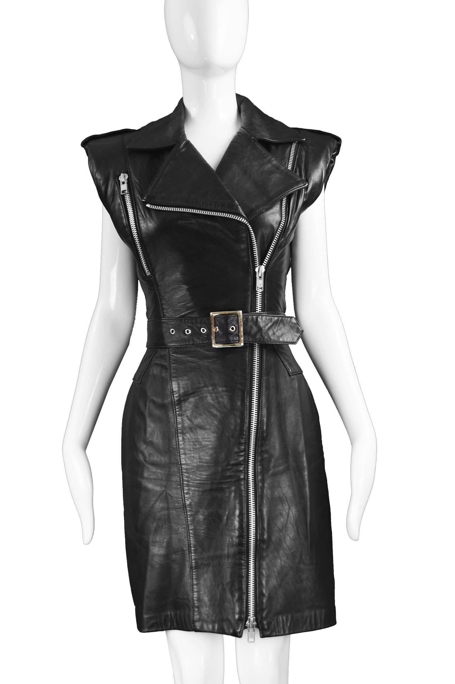 north beach leather dress