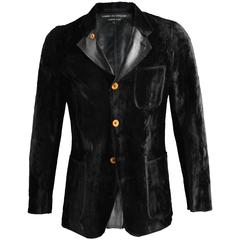 Comme des Garcons Homme Plus Men's Faux Fur Blazer Jacket, A/W 2002 4