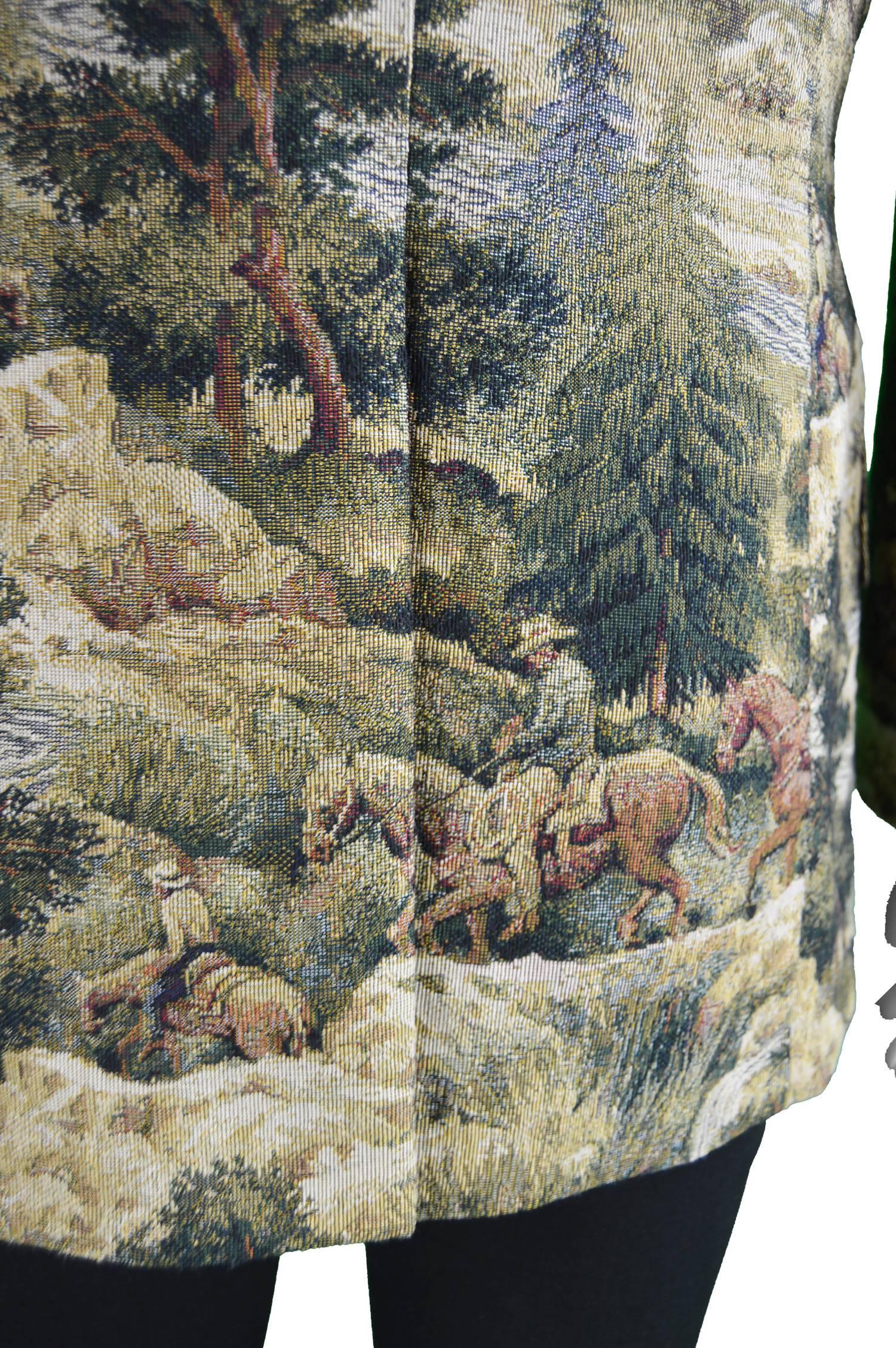 Men's Paul Smith Mainline Mens Woven Tapestry Western Print Blazer  For Sale