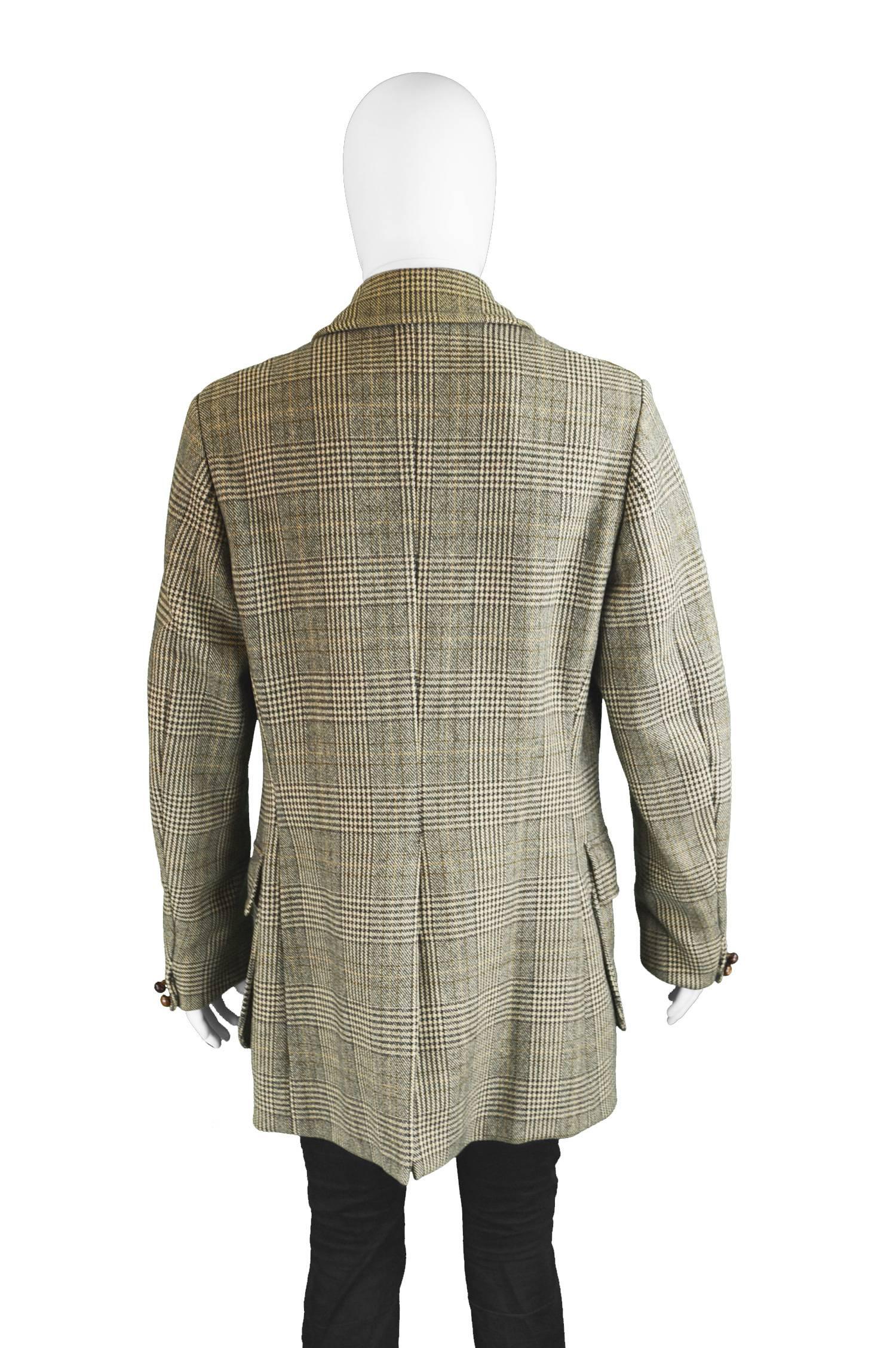 Invertere for Simpson of Piccadilly Men's Vintage Wool & Suede Coat, 1960s 1