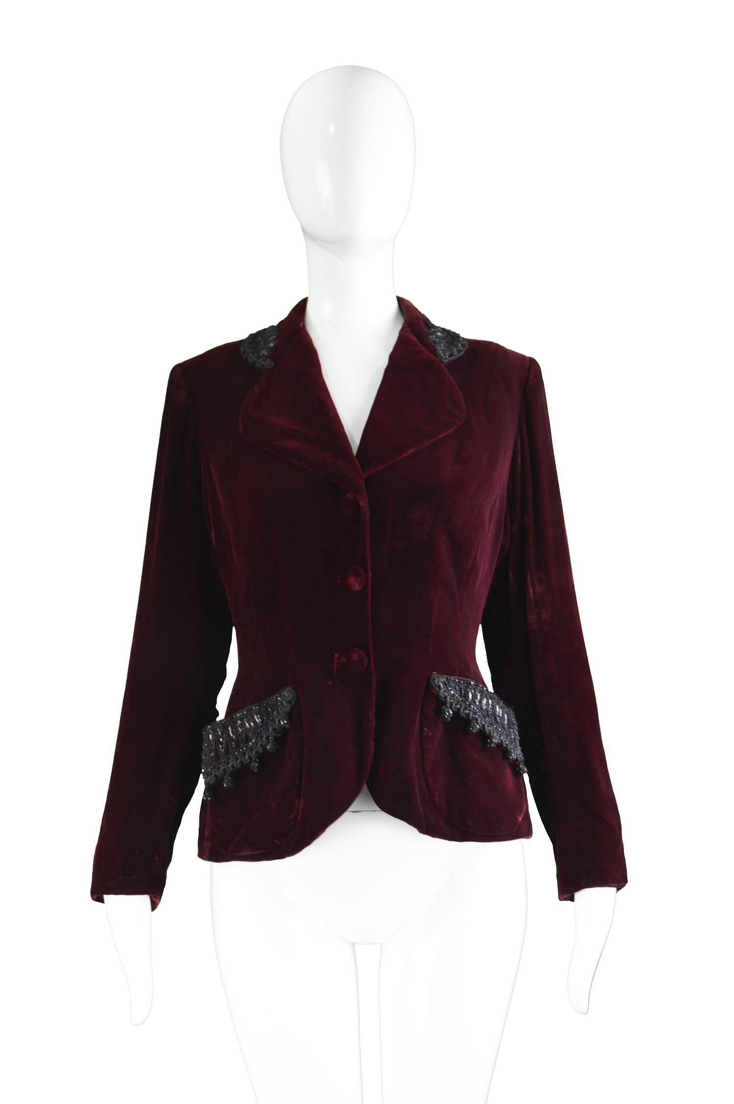 red evening jacket womens