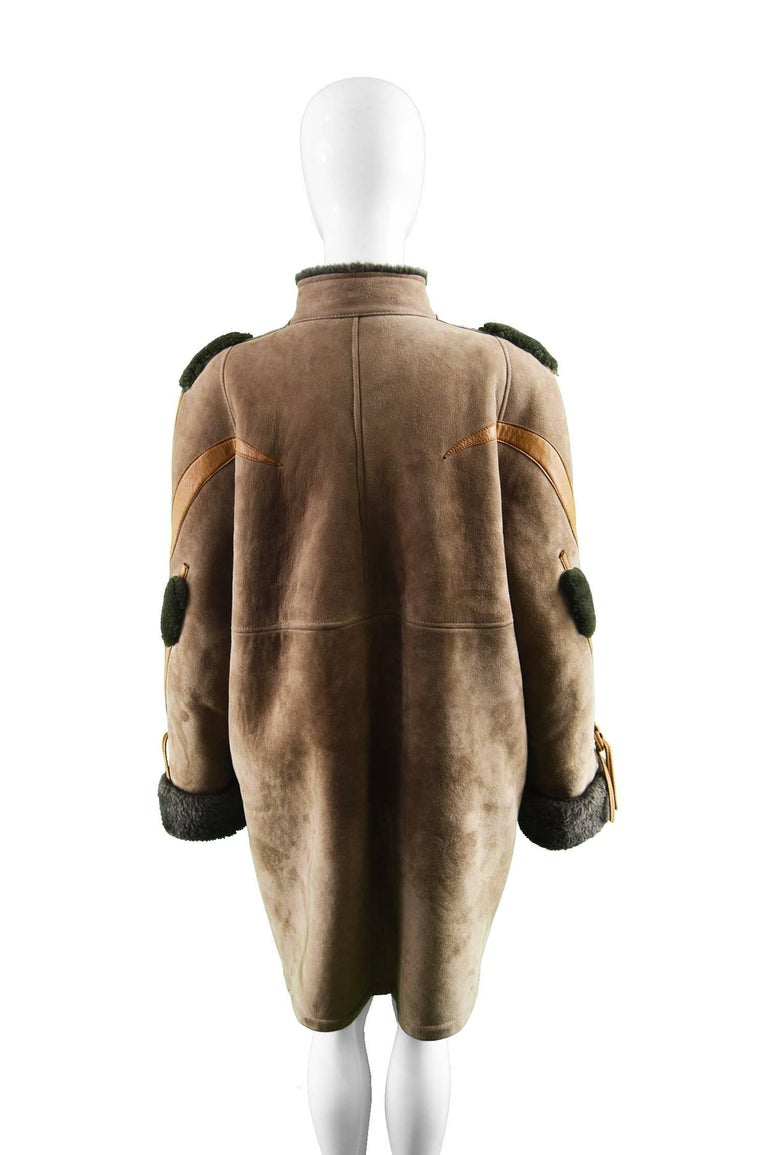 sheepskin coat 1980s
