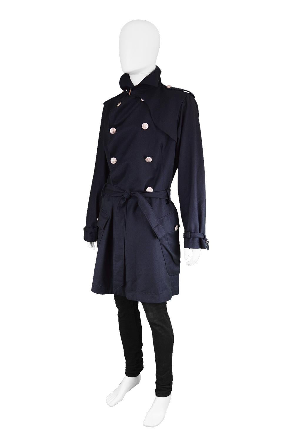 mens belted trench coat