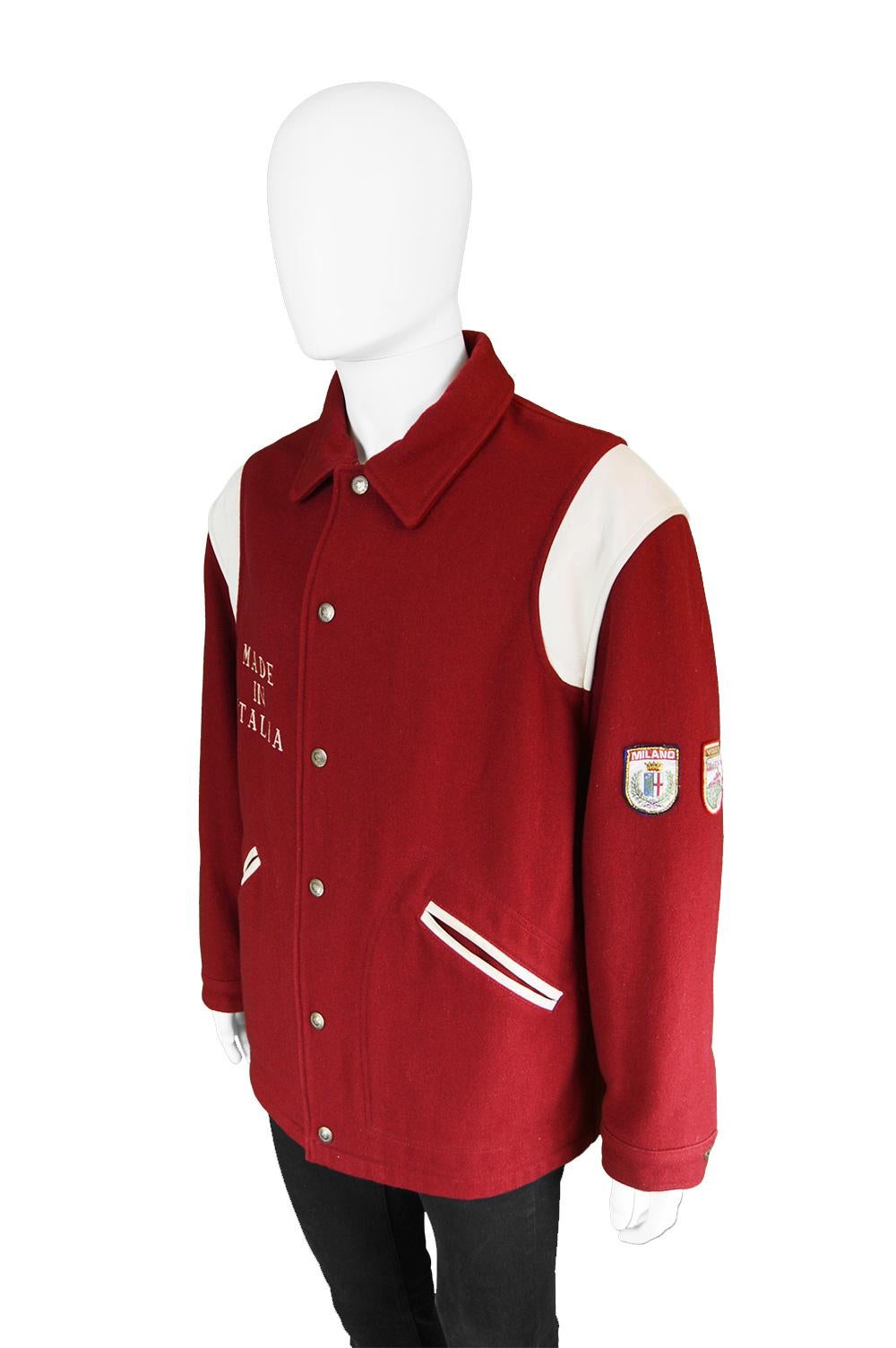 moschino varsity jacket