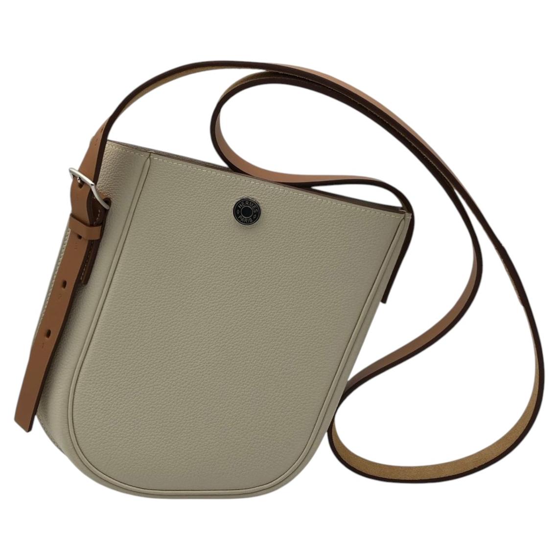 Borsa Hermès Craie in pelle Togo Vache Hunter Perspective Cavalière 21, 2021